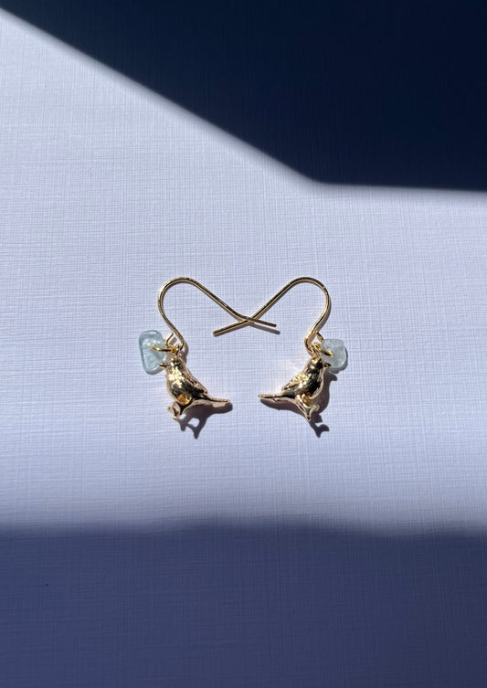 TEDDY INSPIRED EARRINGS (18K GOLD PLATED)