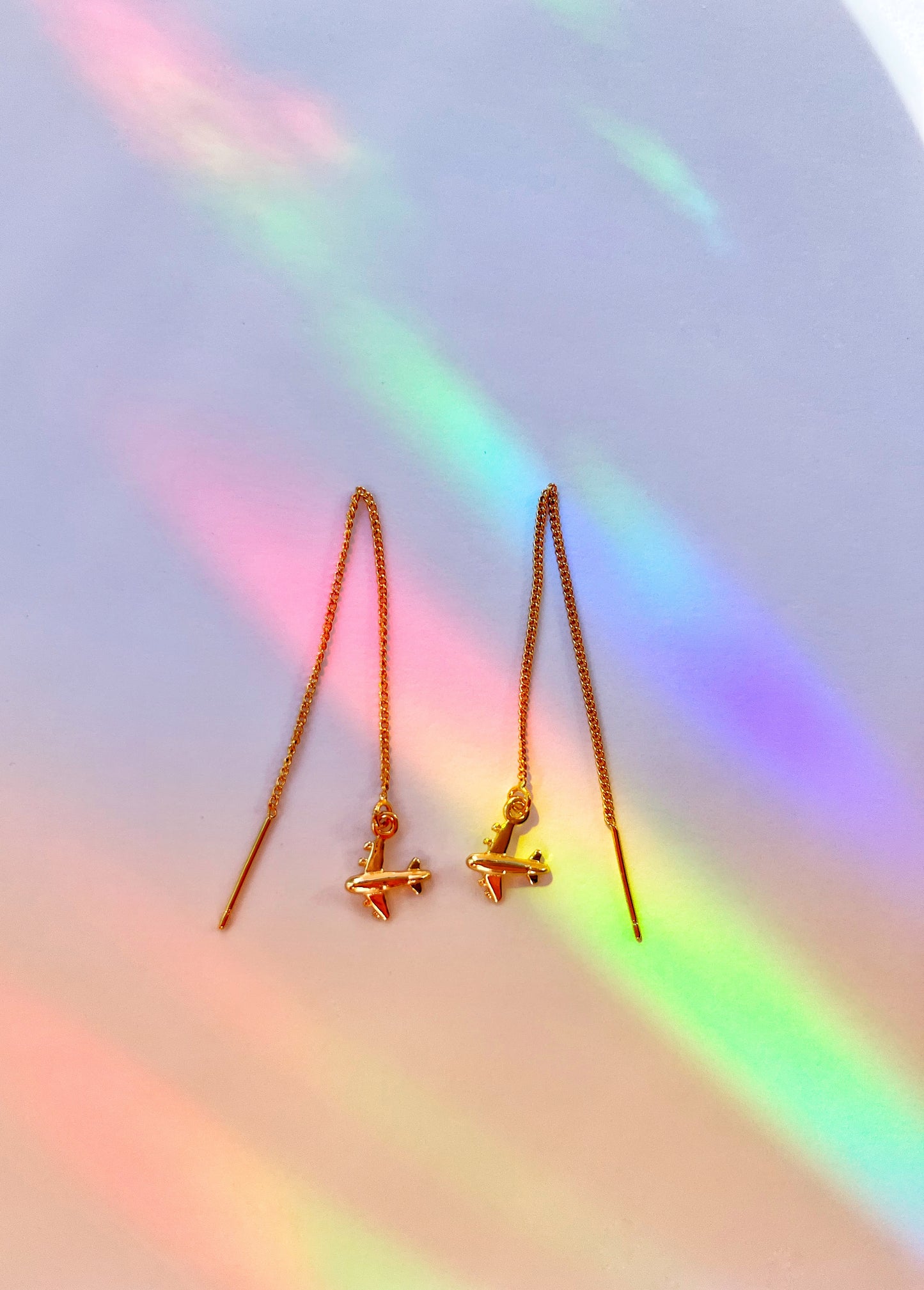 LEXIE MEMORIAL INSPIRED EAR THREADERS (18K GOLD PLATED)