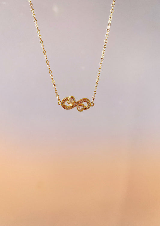 TSITP BELLY’S INFINITY NECKLACE (GOLD STAINLESS STEEL)