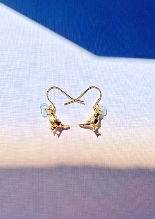 TEDDY INSPIRED EARRINGS (18K GOLD PLATED)