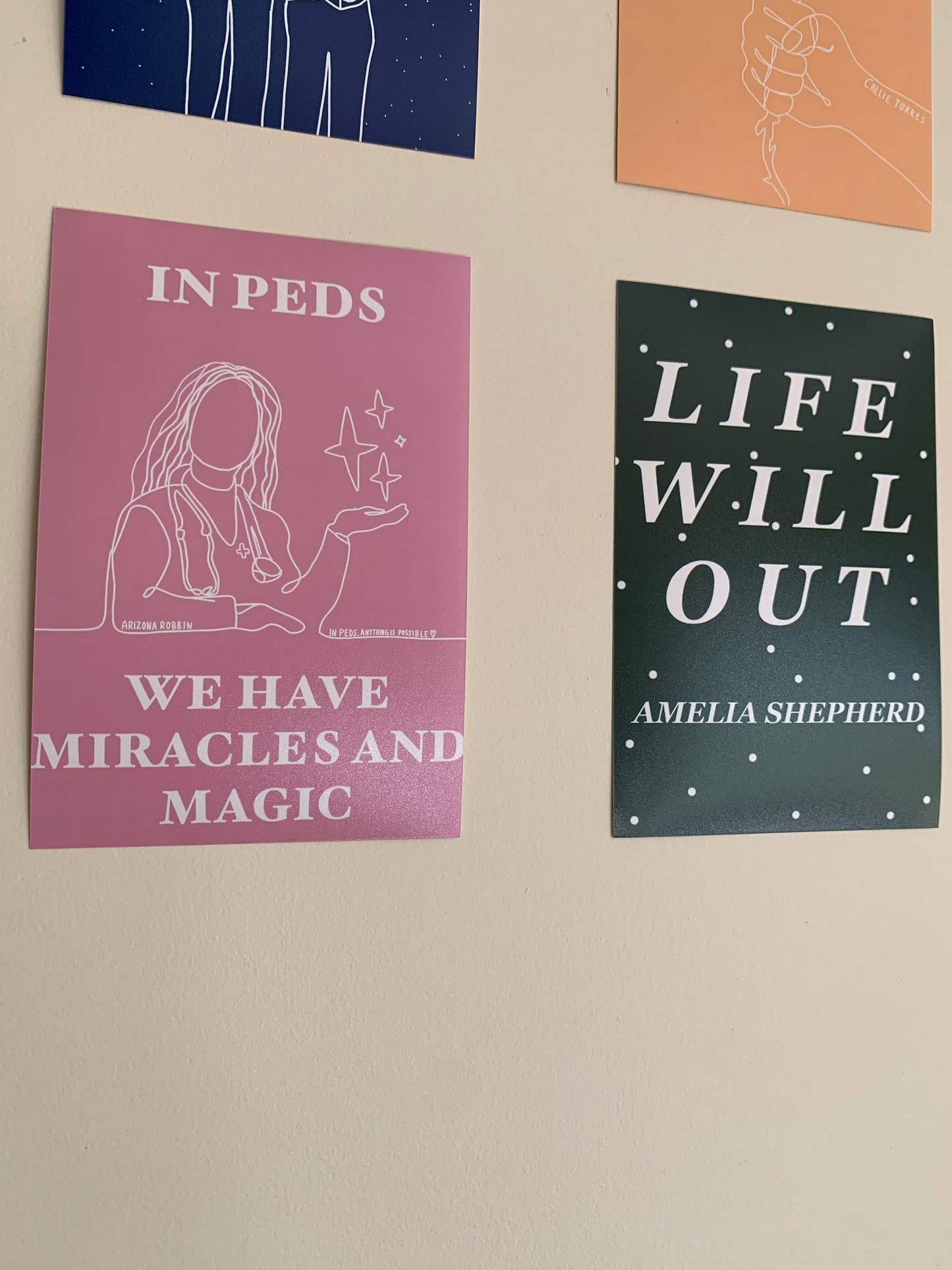 GREY'S ANATOMY INSPIRED PRINT SET (VOLUME II)